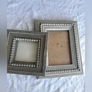 2 rustic picture frames